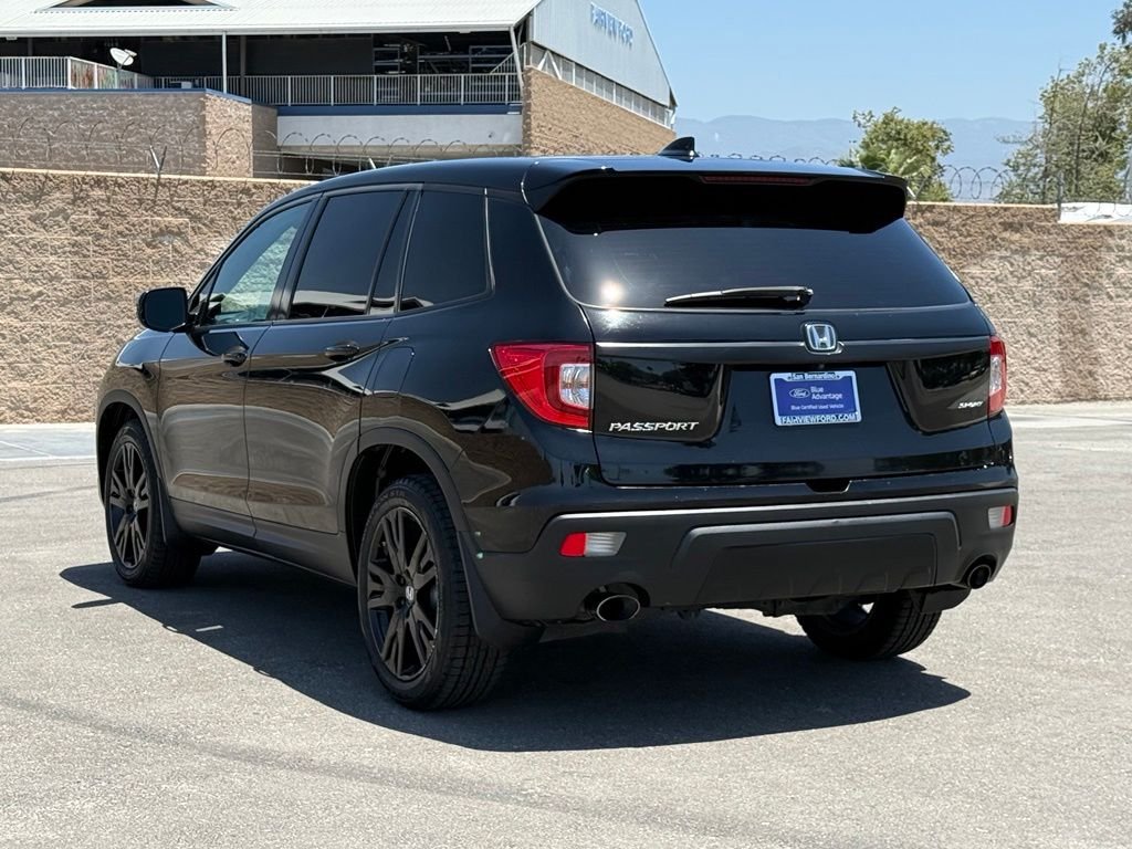 Certified Used 2021 Black Honda Sport image 5
