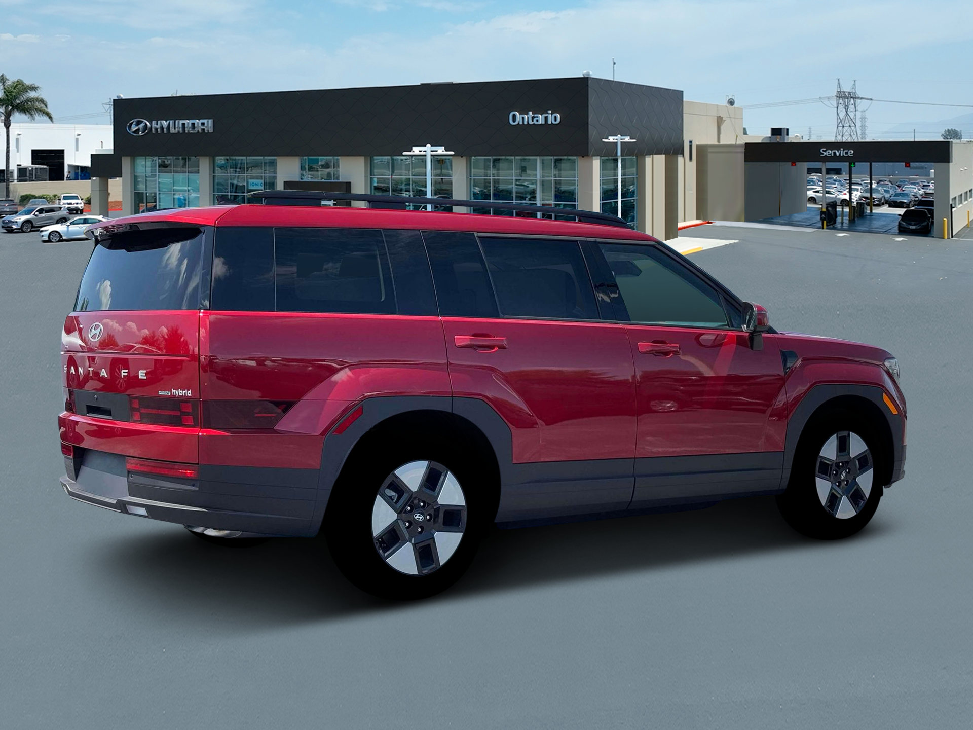 New 2026 Red Hyundai SEL image 8