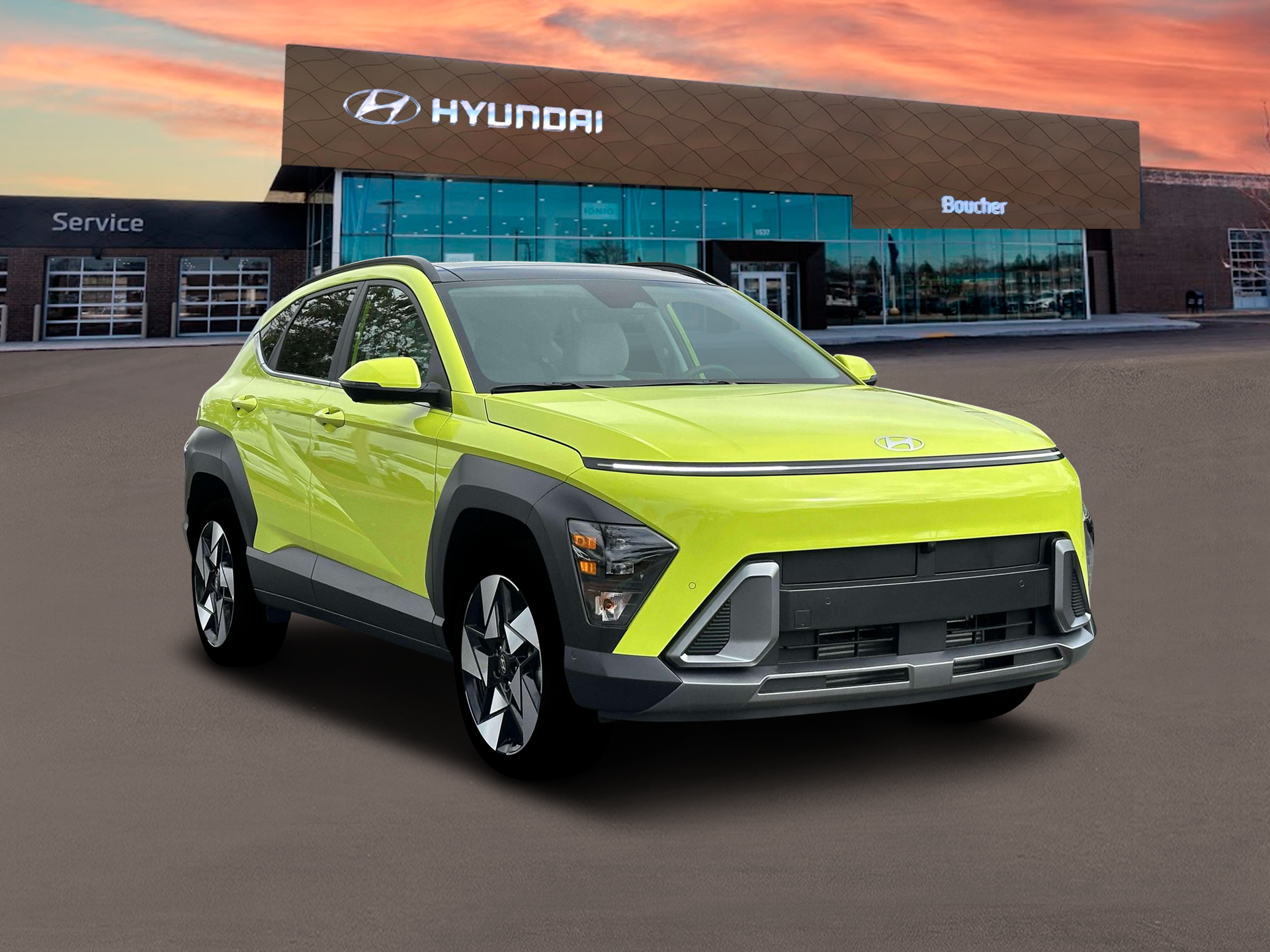 New 2026 Neoteric Yellow Hyundai Limited AWD image 8