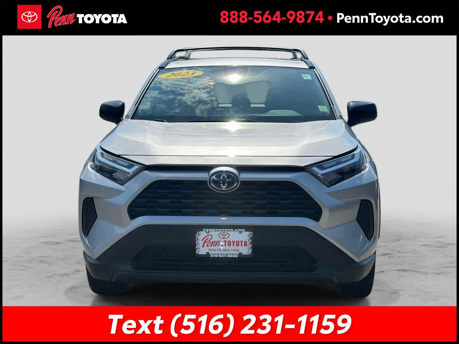Used 2023 SILVER SKY METALL Toyota Hybrid LE image 9