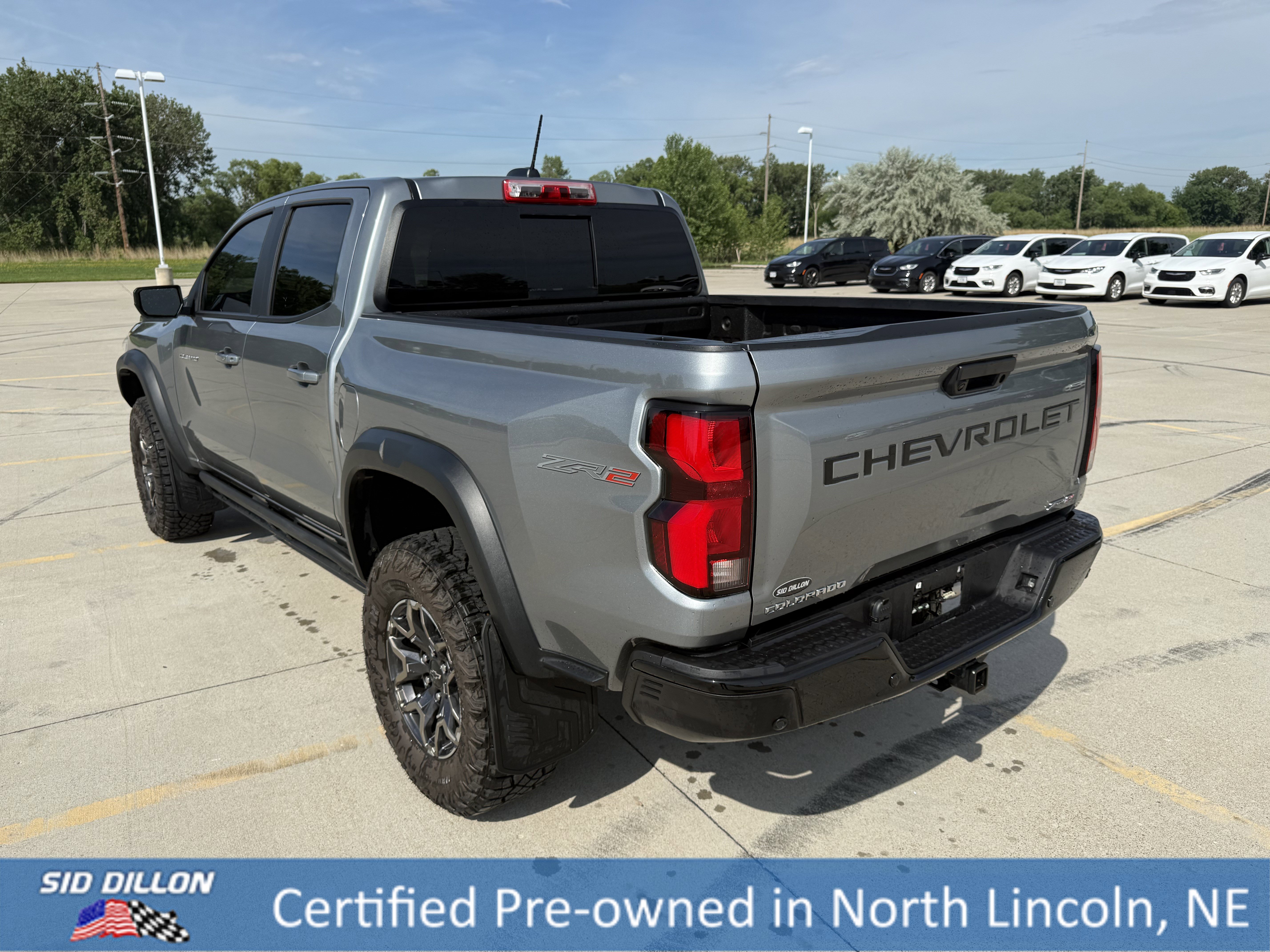 Used 2024 Sterling Gray Metallic Chevrolet 4WD ZR2 image 7