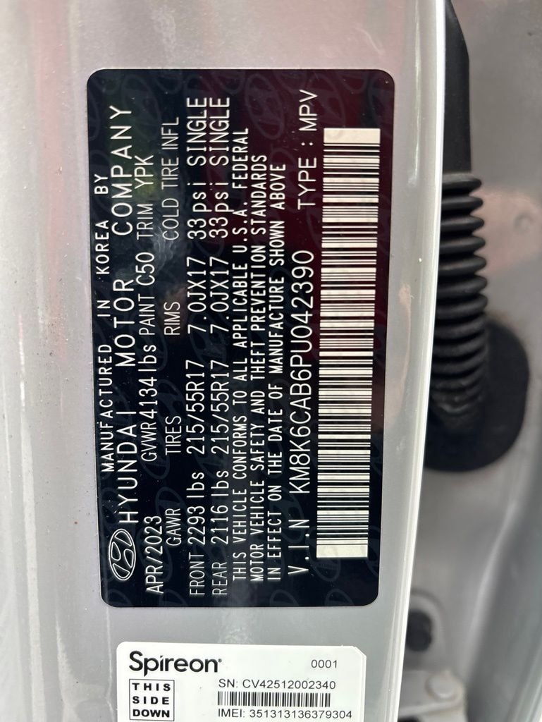 Used 2023 Silver Hyundai SEL image 18