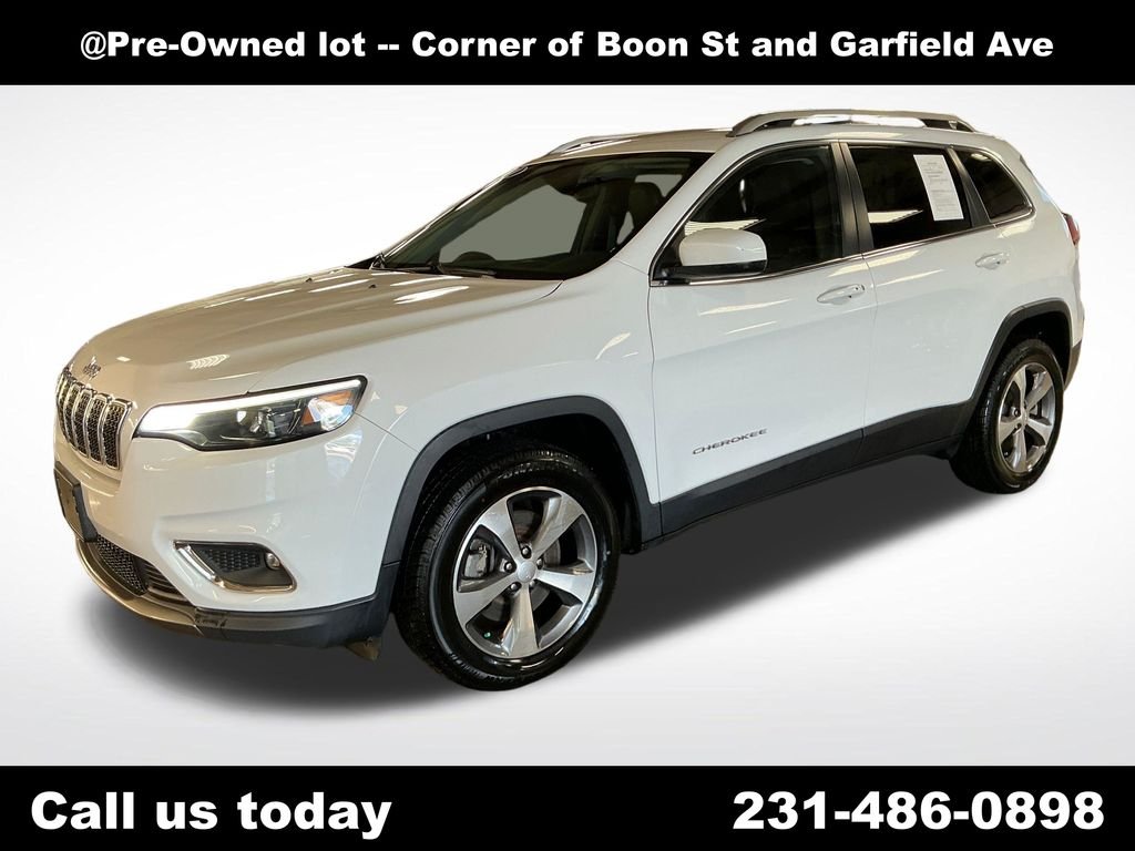 Used 2020 White Jeep Limited image 1
