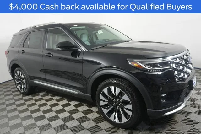 New 2026 Agate Black Metallic Ford Platinum™ image 2