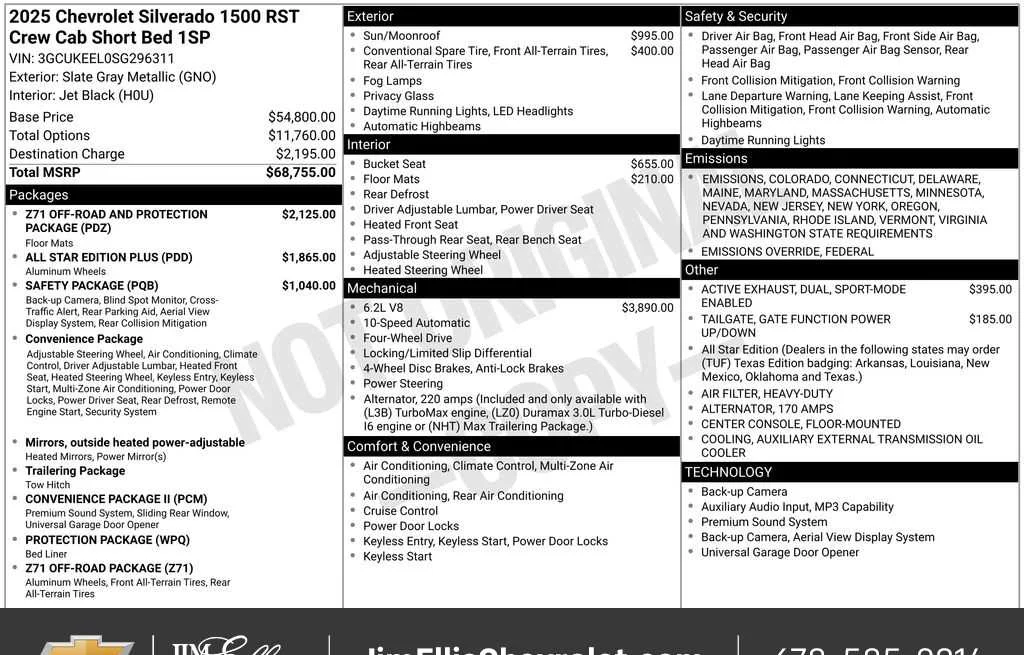 2025 Chevrolet Silverado 1500 RST - Photo 9
