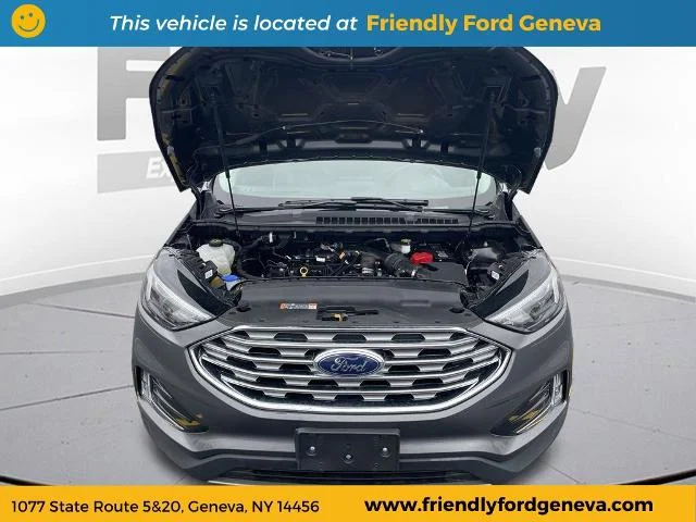 Certified Used 2022 Gray Metallic Ford SEL image 33