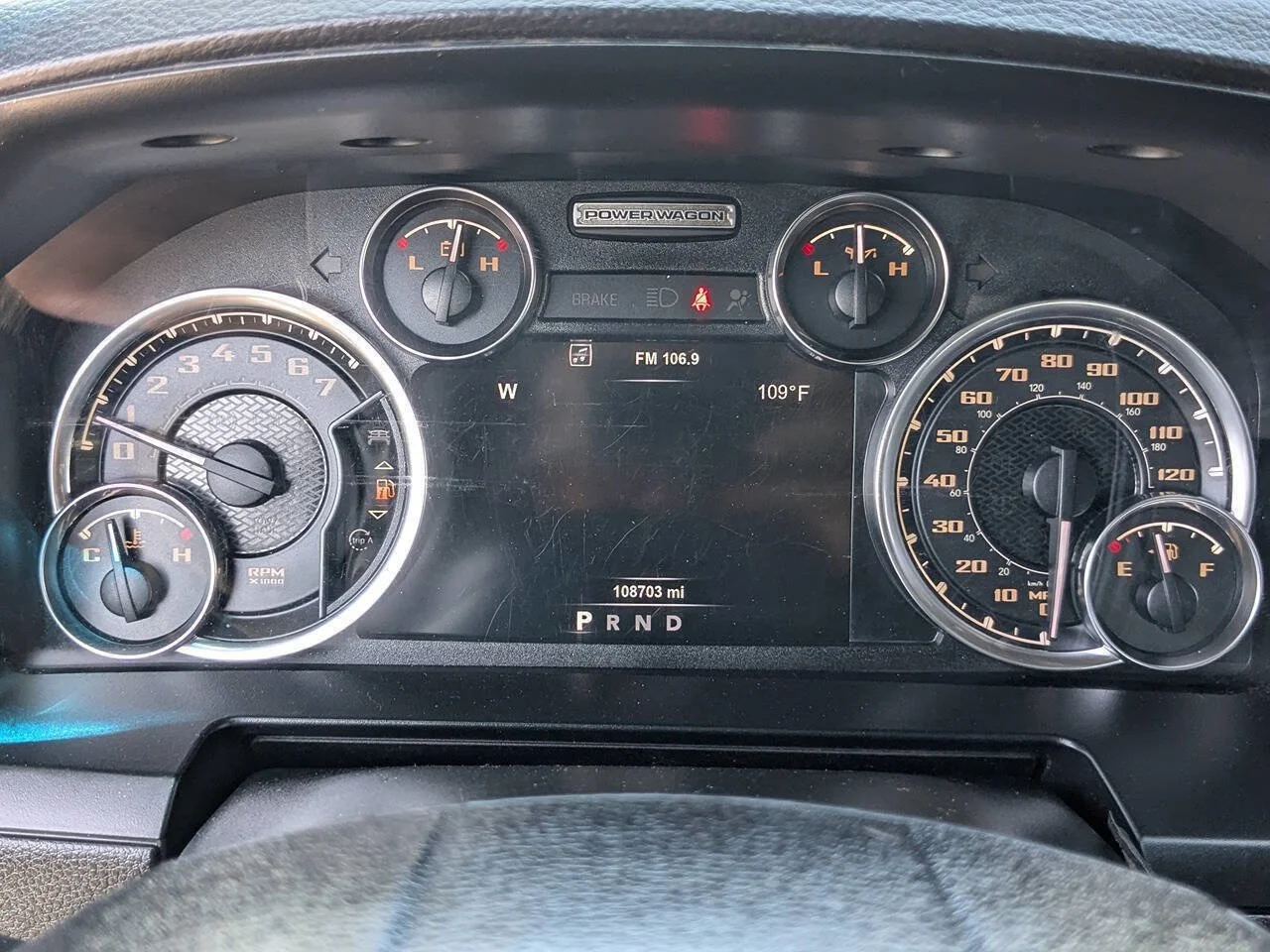 Used 2018 Brilliant Black Crystal Pearlcoat Ram Power Wagon image 34