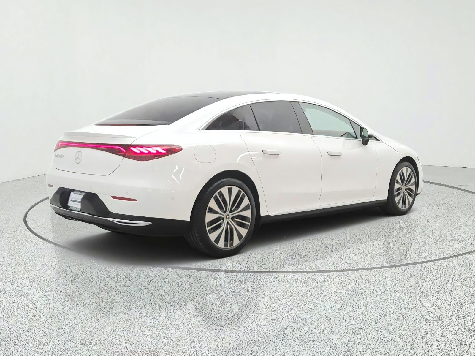 Certified Used 2024 Polar White Mercedes-Benz EQE 350+ Sedan image 5