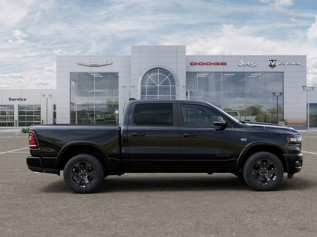 New 2026 Diamond Black Crystal Pearl-Coat Exterior Paint RAM Big Horn/Lone Star image 23