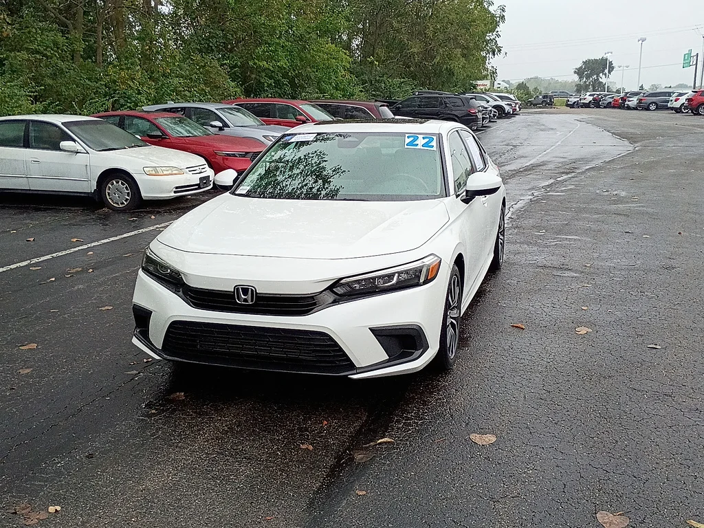 Certified Used 2022 WHITE Honda EX image 7