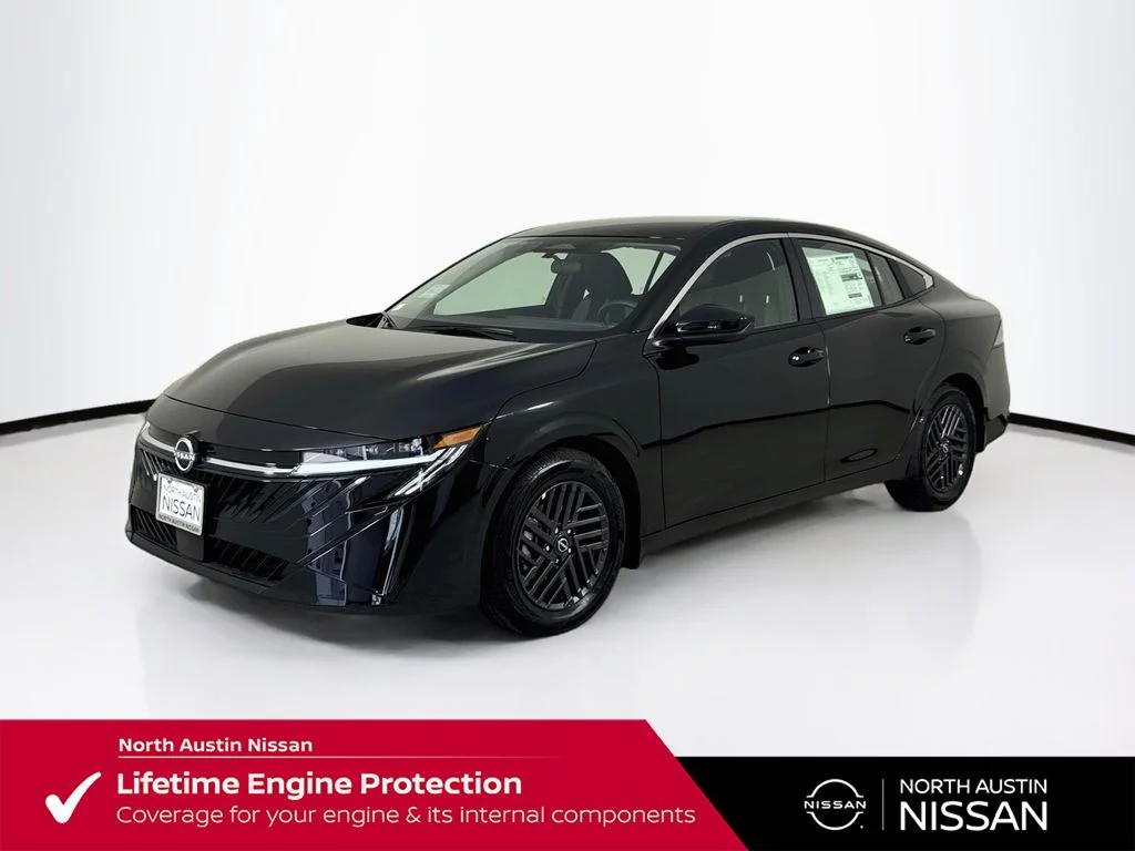 New 2026 Super Black Nissan SV image 4