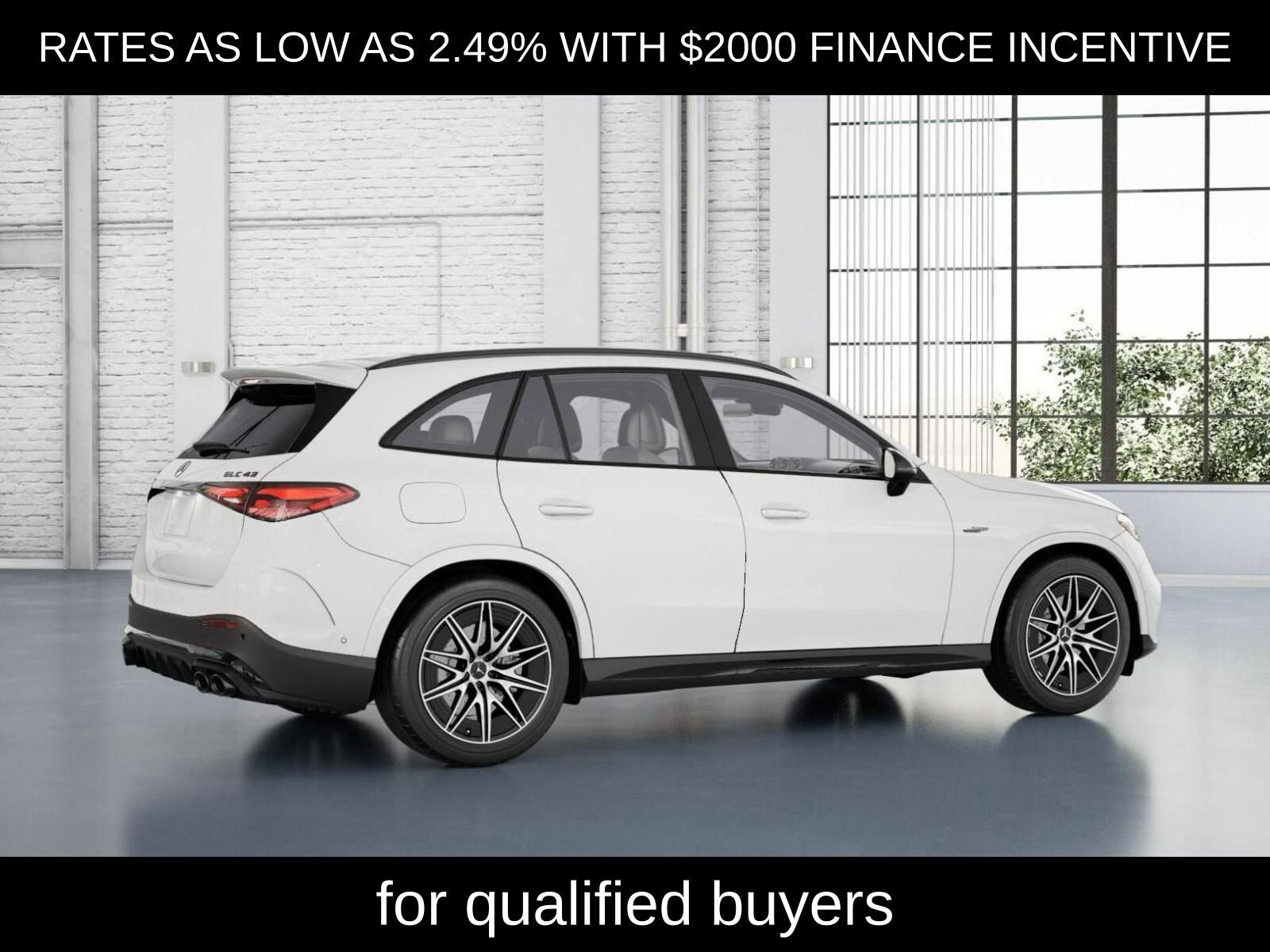 New 2026 Polar White Mercedes-Benz GLC 43 AMG® image 61
