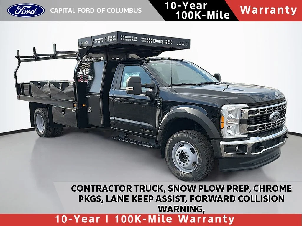 New 2025 Agate Black Metallic Ford F-600® XL image 1