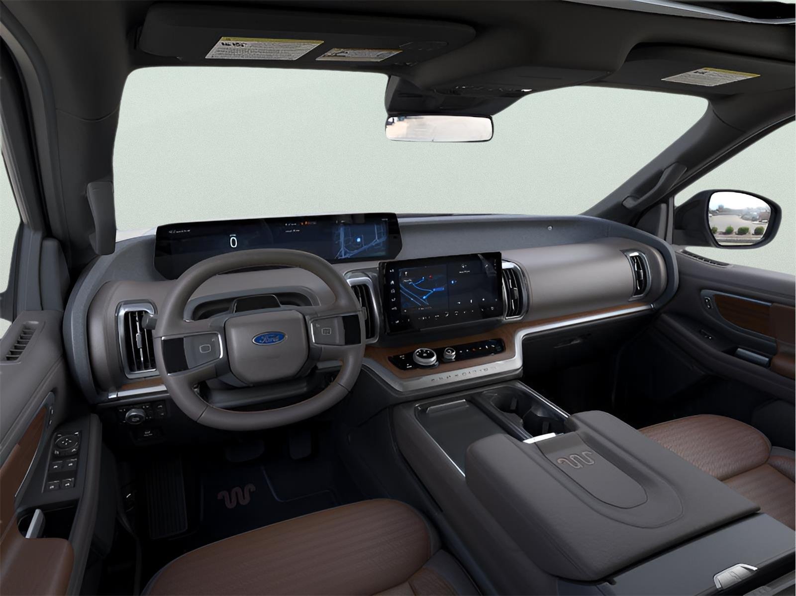 New 2026 Star White Metallic Tri-Coat Ford MAX King Ranch® image 9
