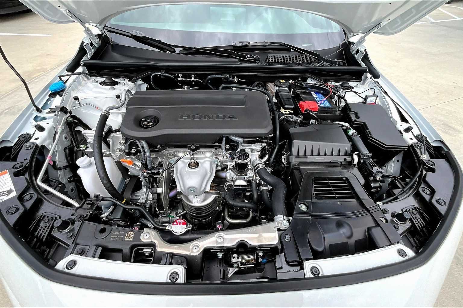 New 2026 Platinum White Pearl Honda FWD Sport image 16