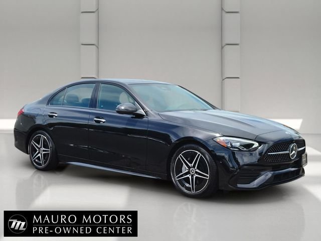 Certified Used 2023 Black Mercedes-Benz C 300 image 1