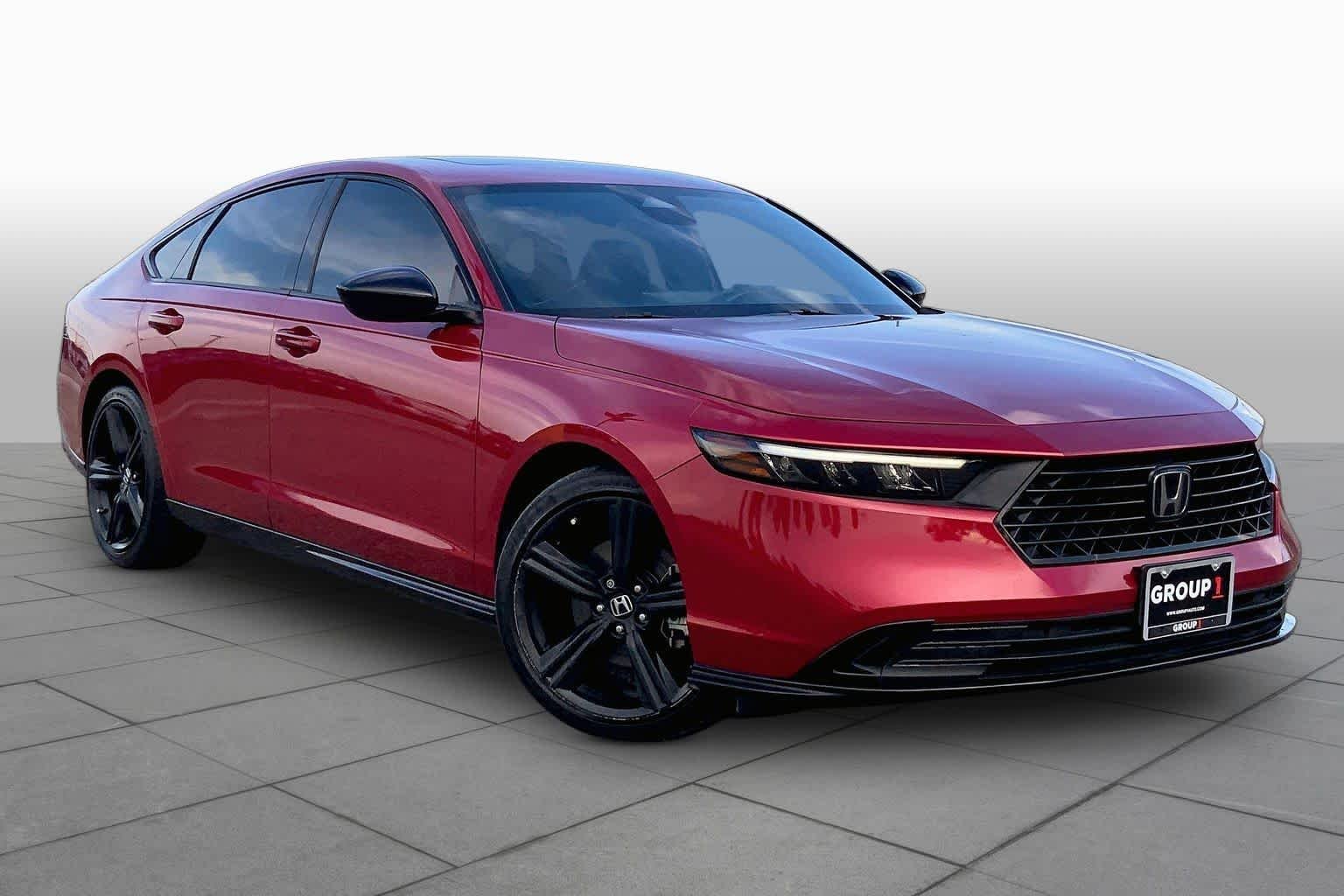 Used 2024 Radiant Red Metallic Honda Sport-L image 3