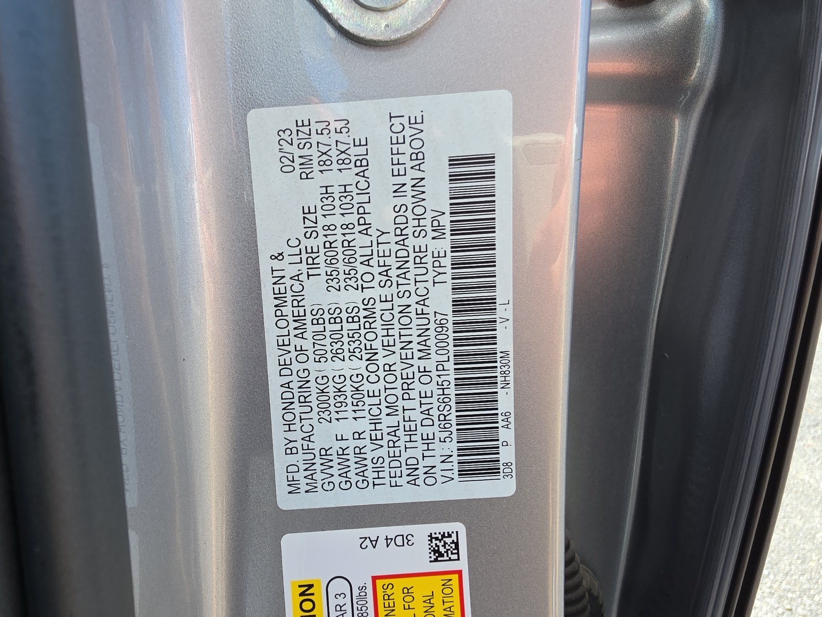 Certified Used 2023  Honda Sport image 31