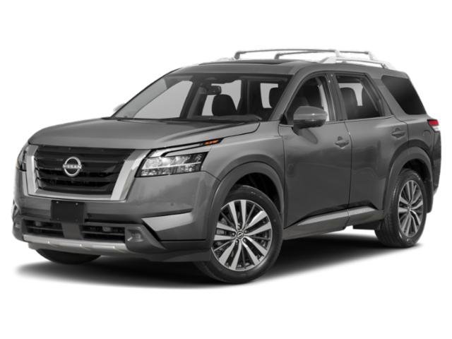 Used 2022 Boulder Gray Pearl Nissan Platinum image 2