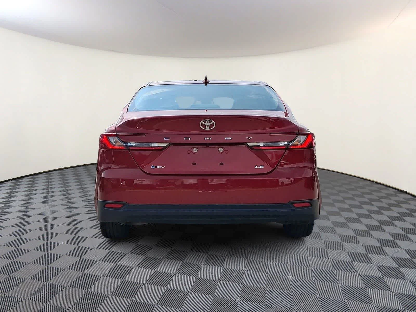 Certified Used 2025 Supersonic Red Toyota LE image 6