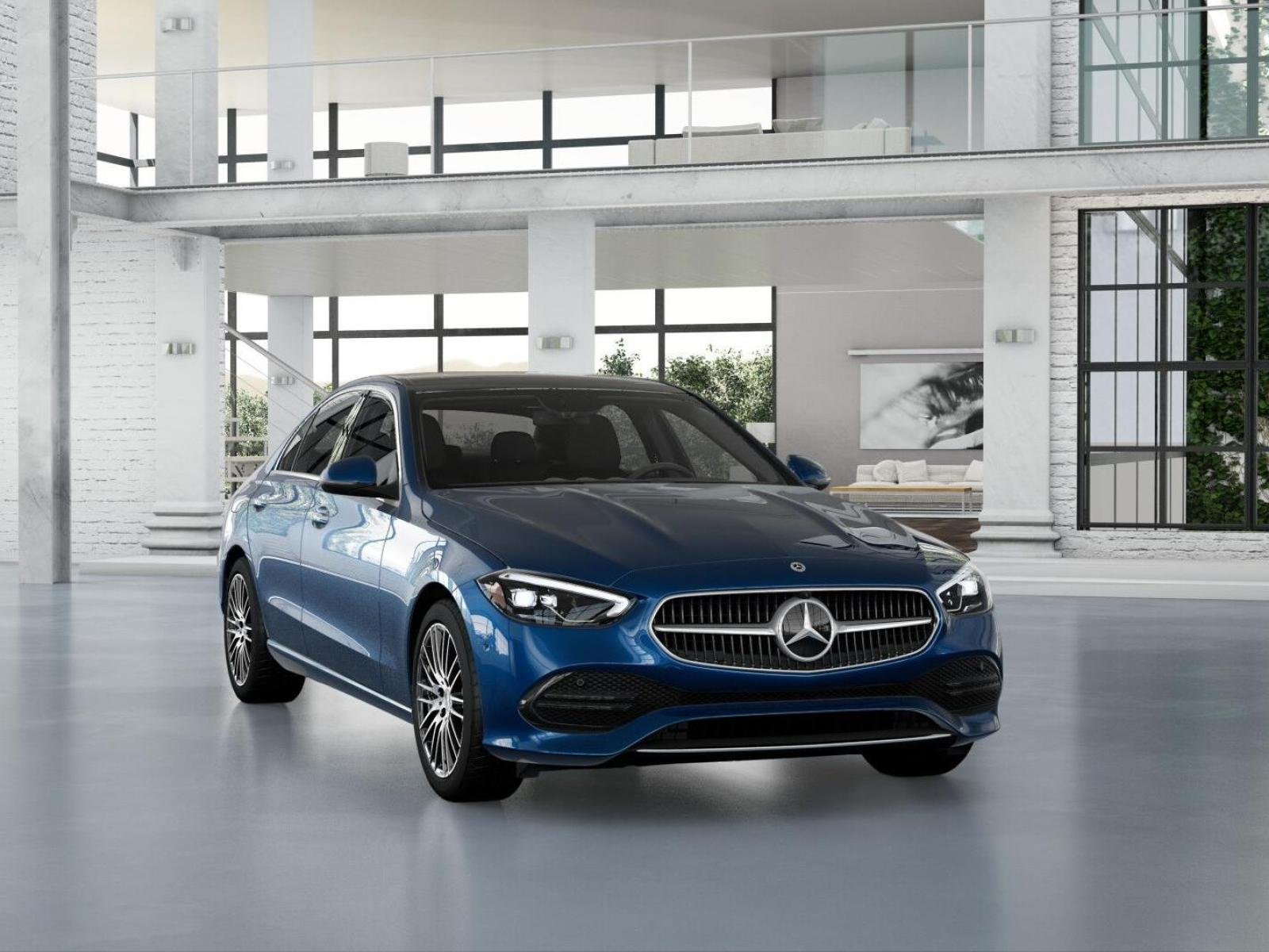 New 2026 Starling Blue Metallic Mercedes-Benz C 300 image 9