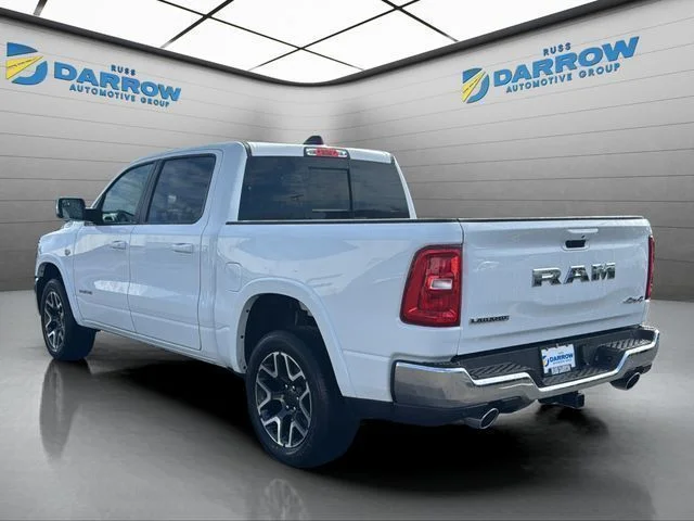 New 2026 Bright White Clear-Coat Exterior Paint RAM Laramie image 3