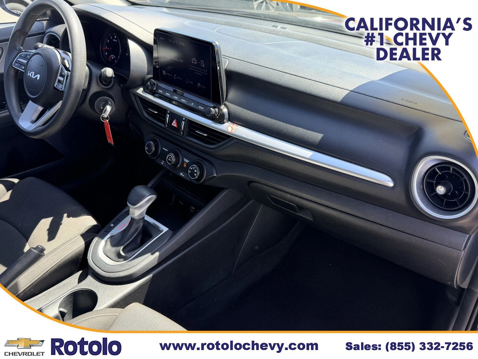 Used 2023 Aurora Black Kia LXS image 7