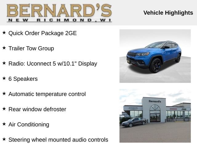 Used 2022 Blue Jeep Trailhawk image 4