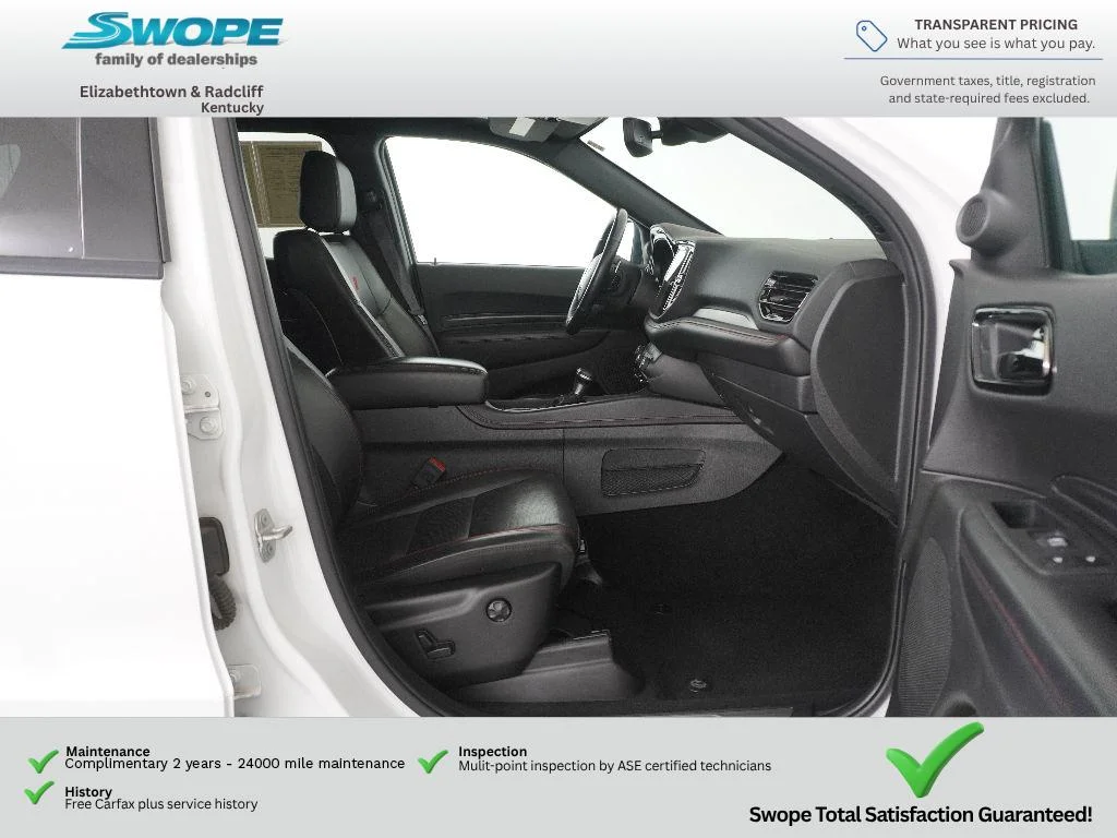 Used 2024 White Knuckle Clearcoat Dodge R/T Plus image 9
