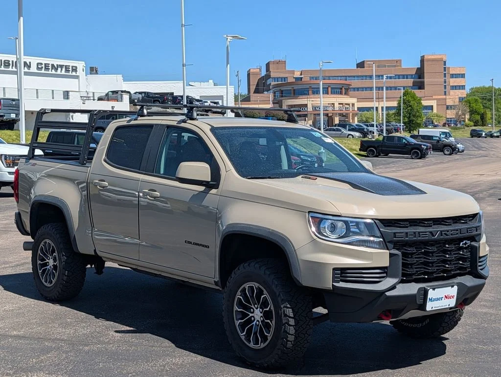 Certified 2022 Chevrolet Colorado ZR2 with VIN 1GCPTEE14N1182002 for sale in Inver Grove Heights, Minnesota