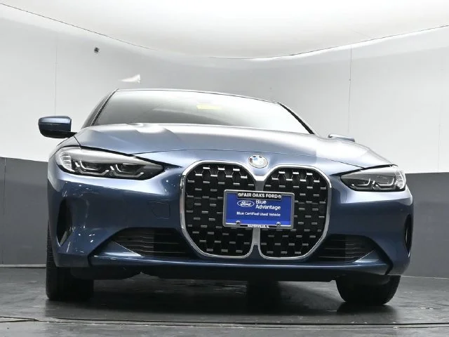 Certified Used 2021 Arctic Race Blue Metallic BMW 430i xDrive image 34