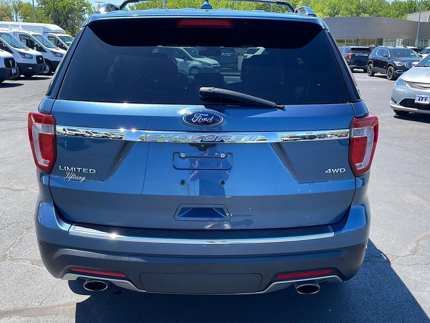 Certified Used 2018 Blue Ford Limited image 4