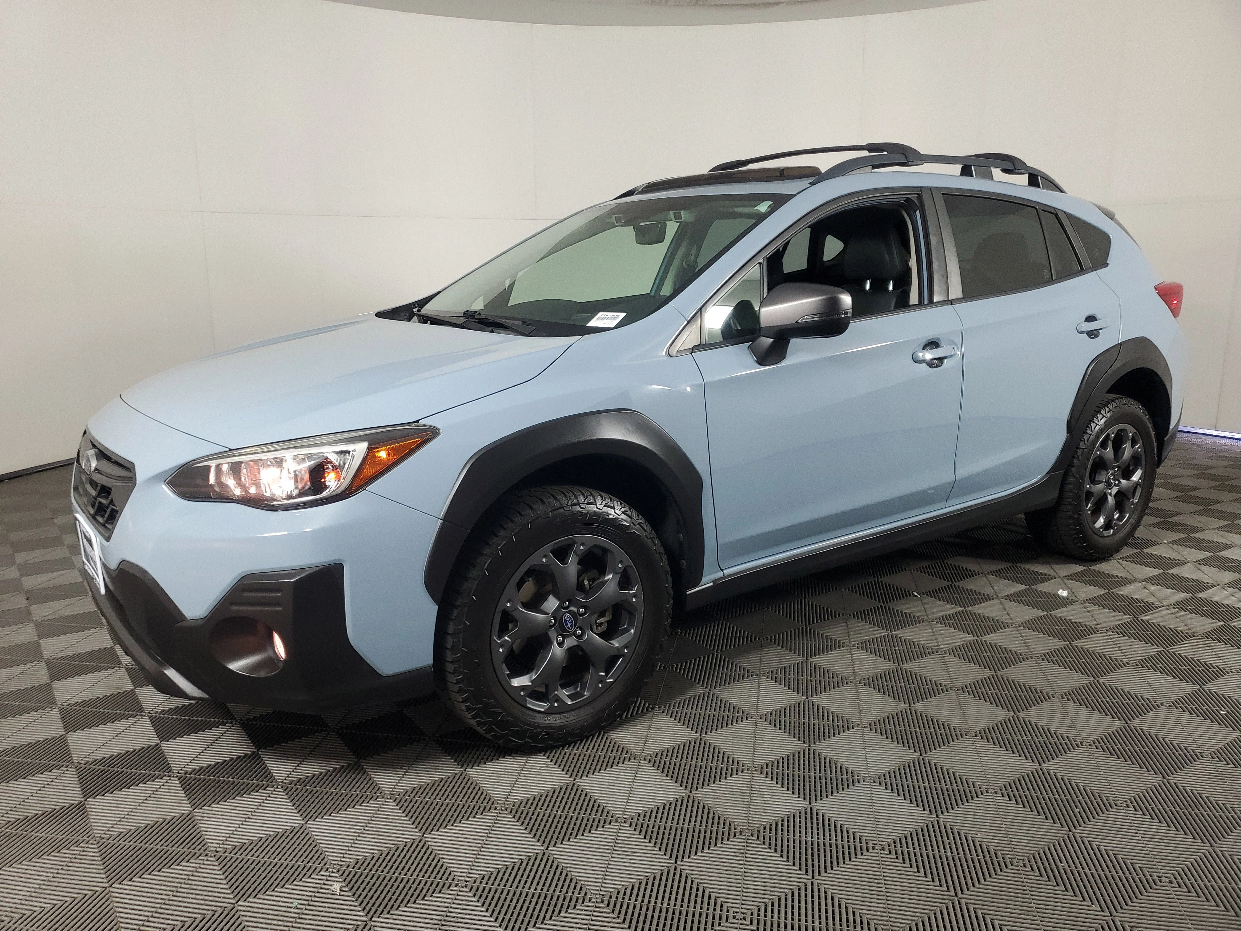 Used 2021 Cool Gray Khaki Subaru Sport image 8