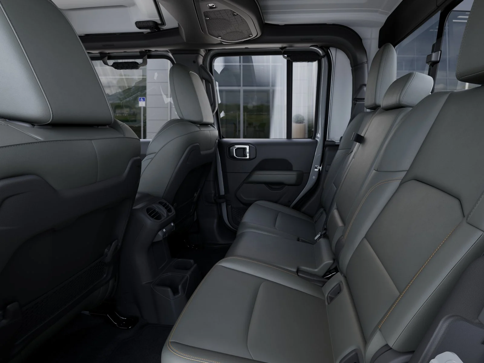 New 2026 Bright White Clear-Coat Exterior Paint Jeep Mojave X image 50