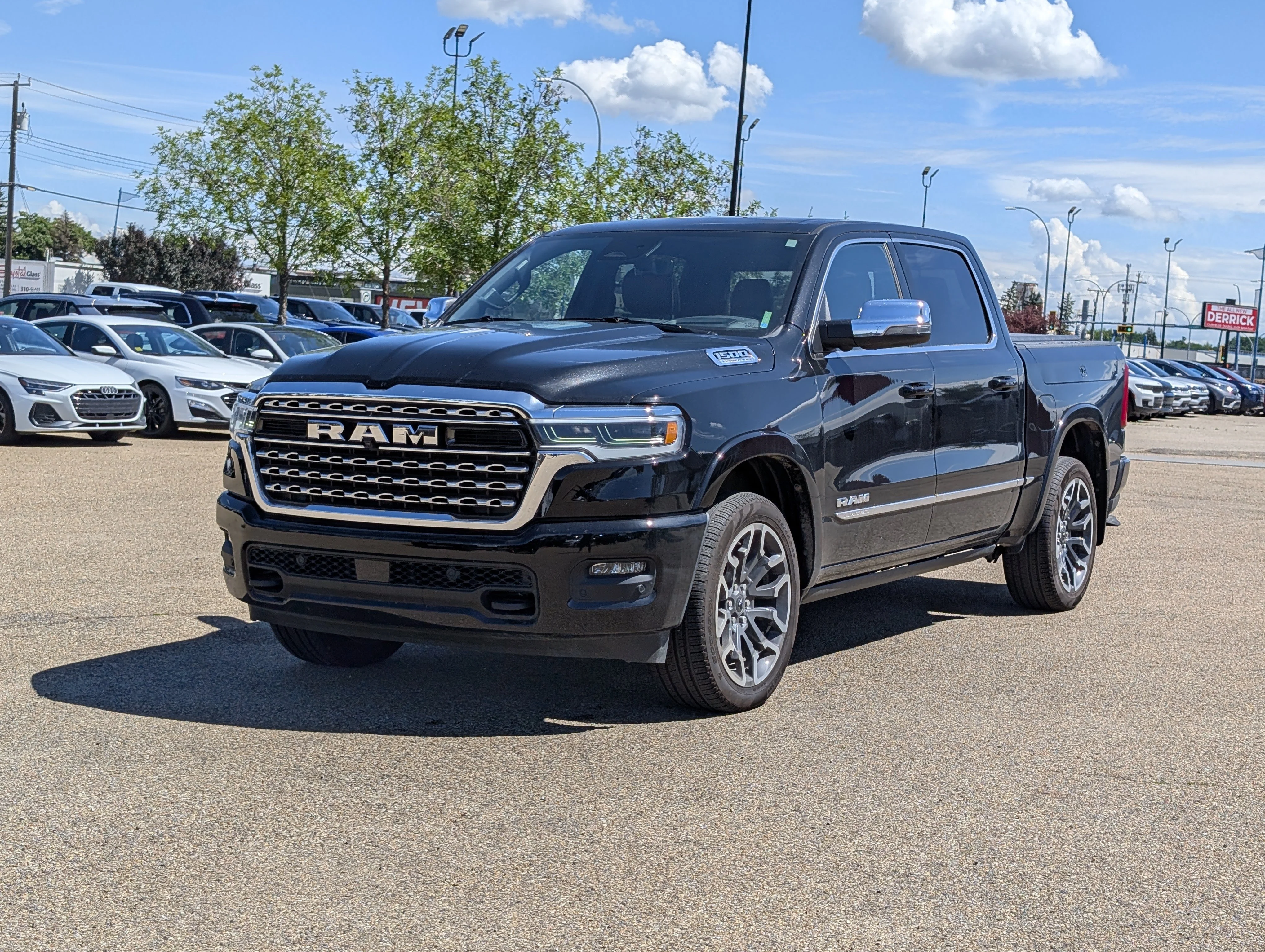 Used 2026 Diamond Black Crystal Pearl Ram Limited image 2