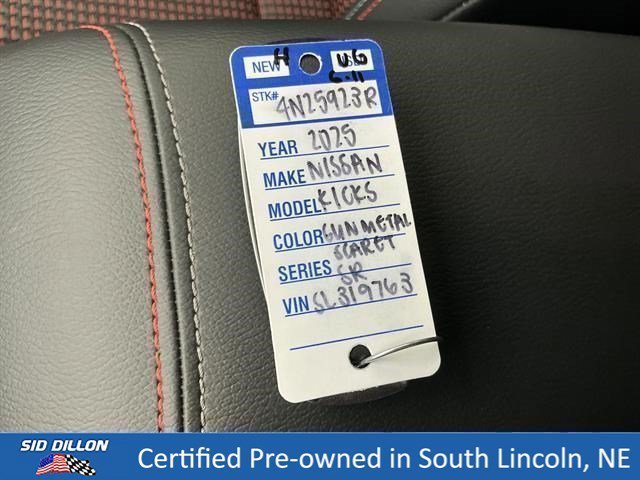 Certified Used 2025 Gun Metallic/Scarlet Ember Tintcoat Nissan SR image 8