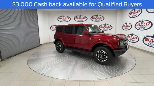 New 2026 Ruby Red Metallic Tinted Clearcoat Ford Outer Banks image 2