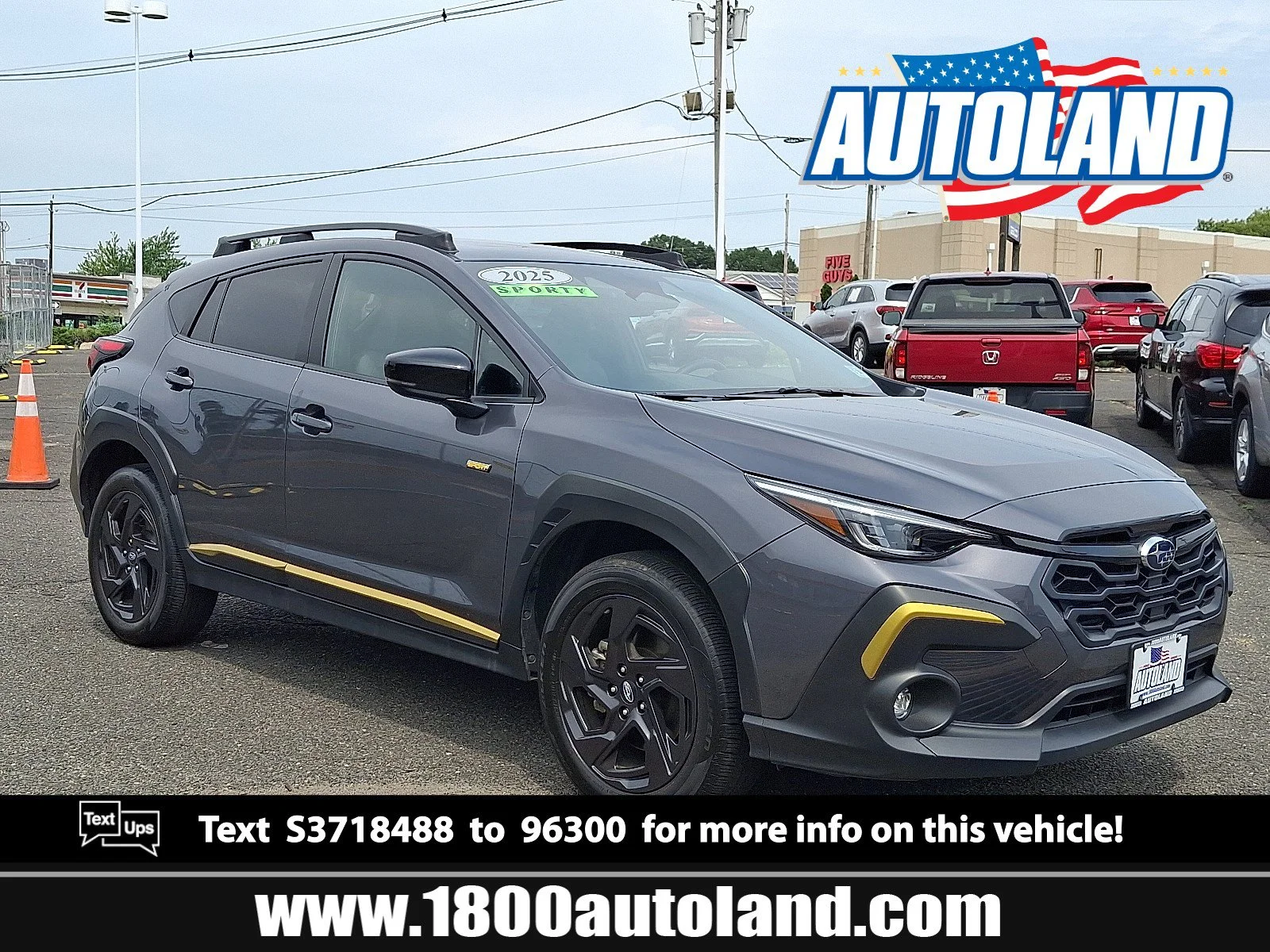 Used 2025 Magnetite Gray Metallic Subaru Sport image 1