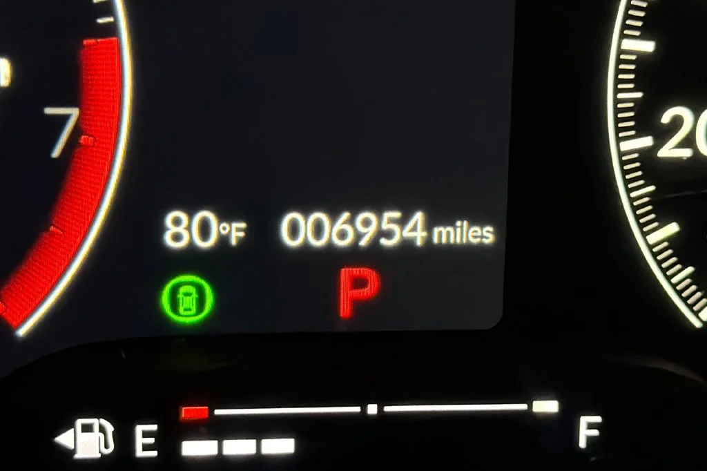 Used 2023 Meteorite Gray Metallic Honda EX image 32