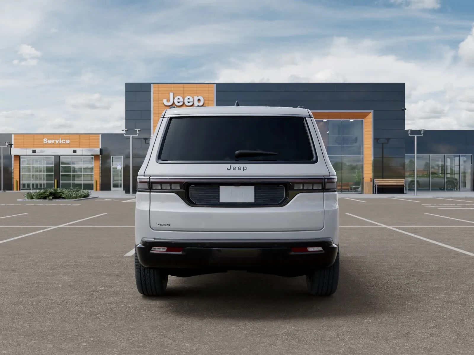 New 2026 Bright White Clearcoat Jeep  image 7