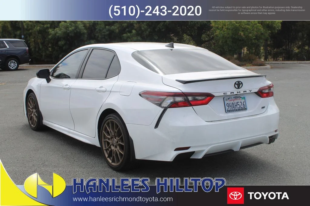 Used 2023 White Toyota SE Nightshade image 9