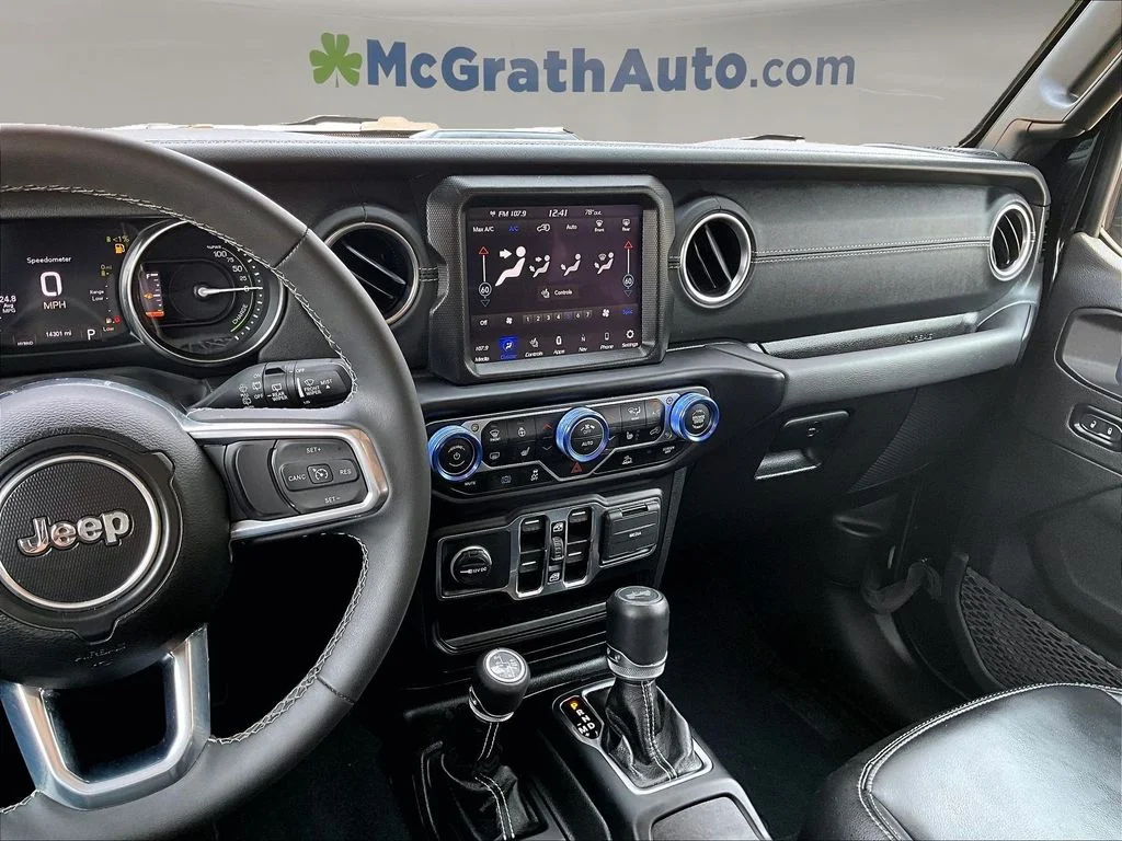 Used 2023 Black Jeep Sahara 4xe image 11