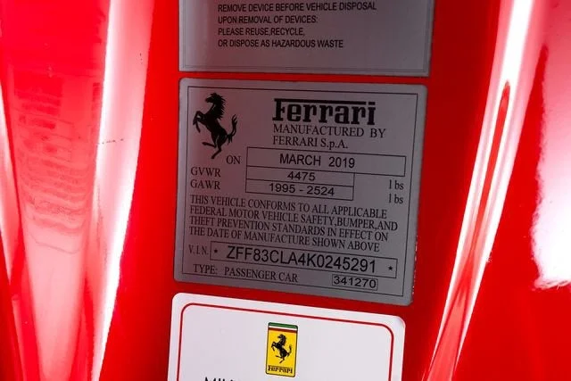 Certified Used 2019 Rosso Corsa Ferrari  image 67