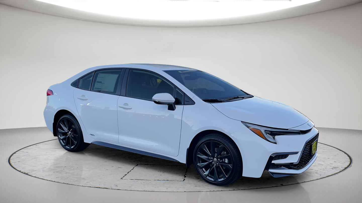 New 2026 White Toyota SE image 2