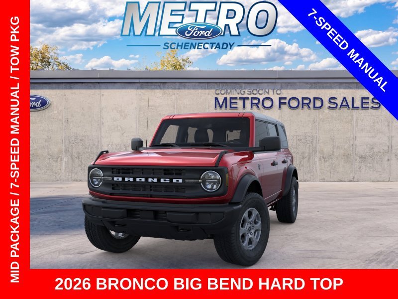 New 2026 Ruby Red Metallic Tinted Clearcoat Ford Big Bend image 3