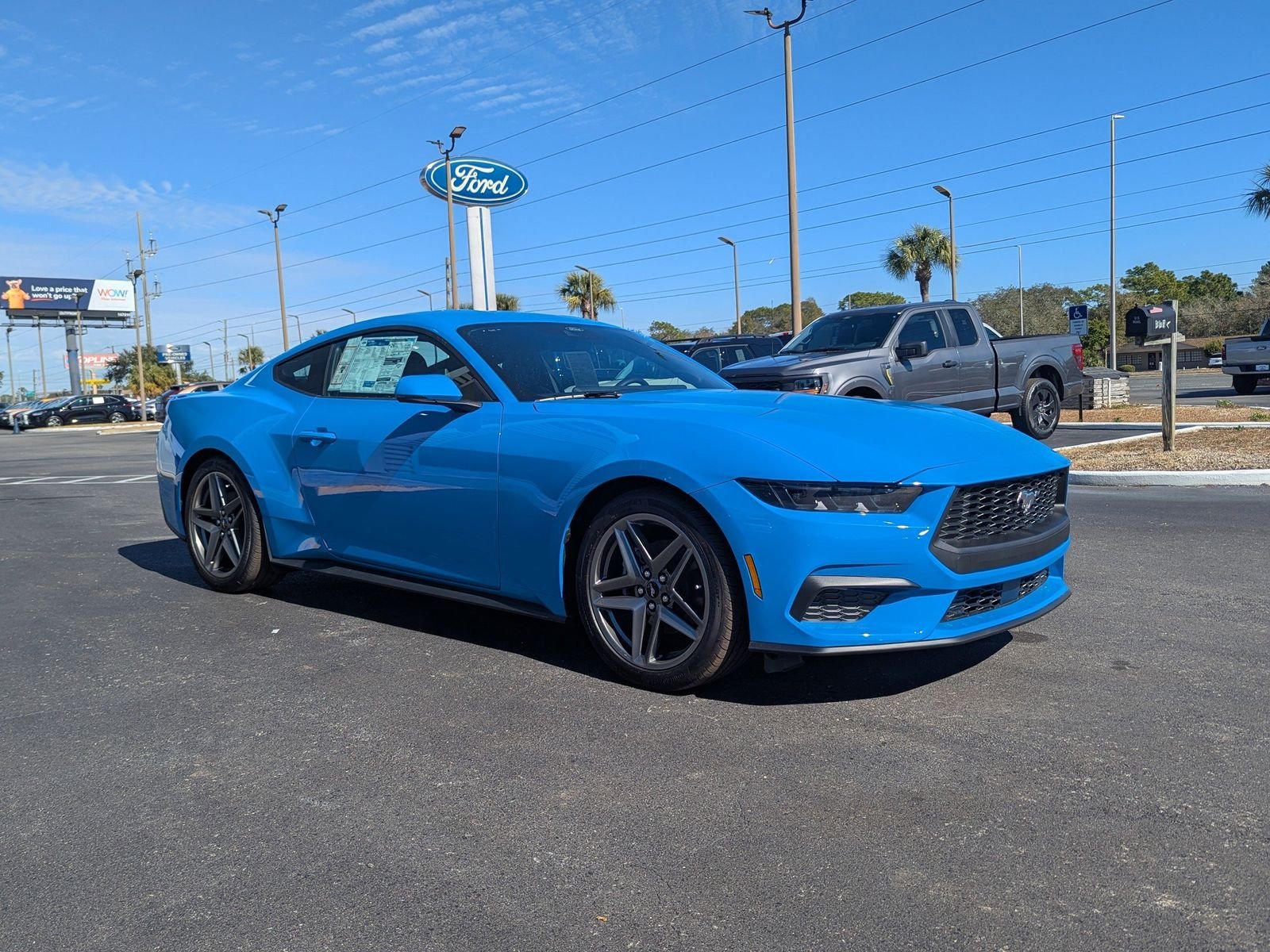 New 2026 Grabber Blue Metallic Ford EcoBoost Premium image 2