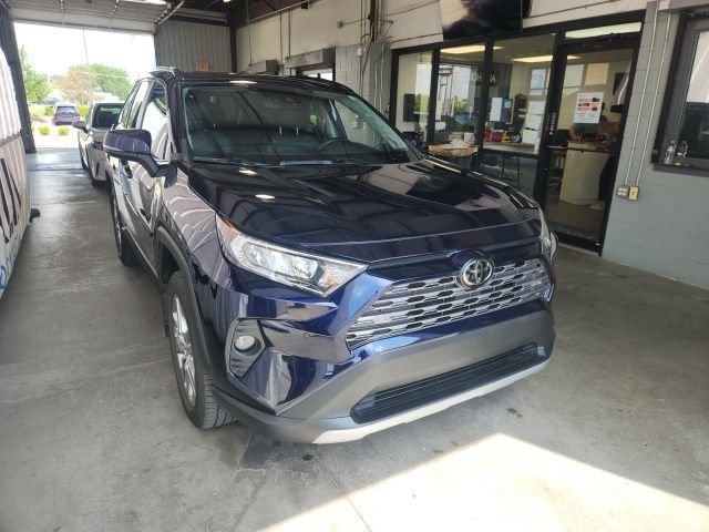 Used 2021 Blue Toyota Limited image 3