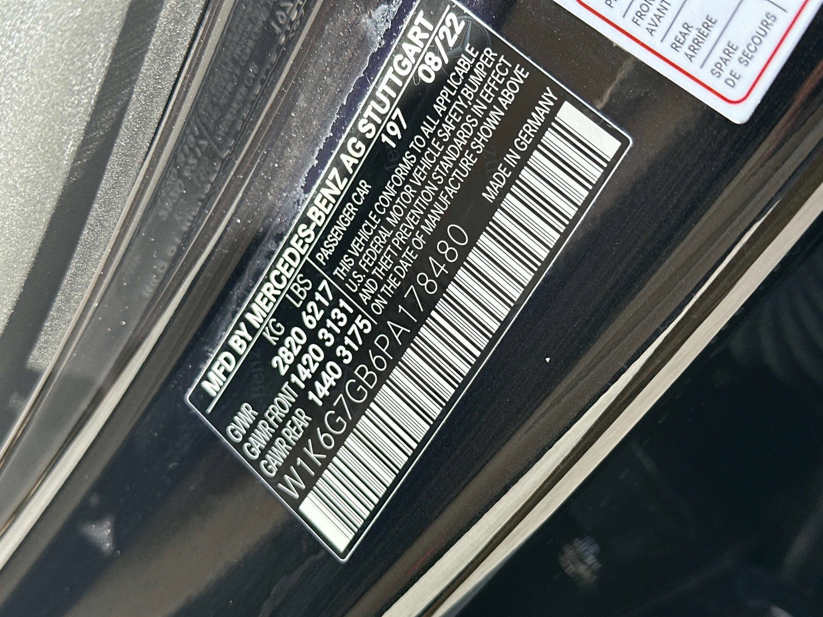 Certified Used 2023 Obsidian Black Mercedes-Benz S 580 image 17