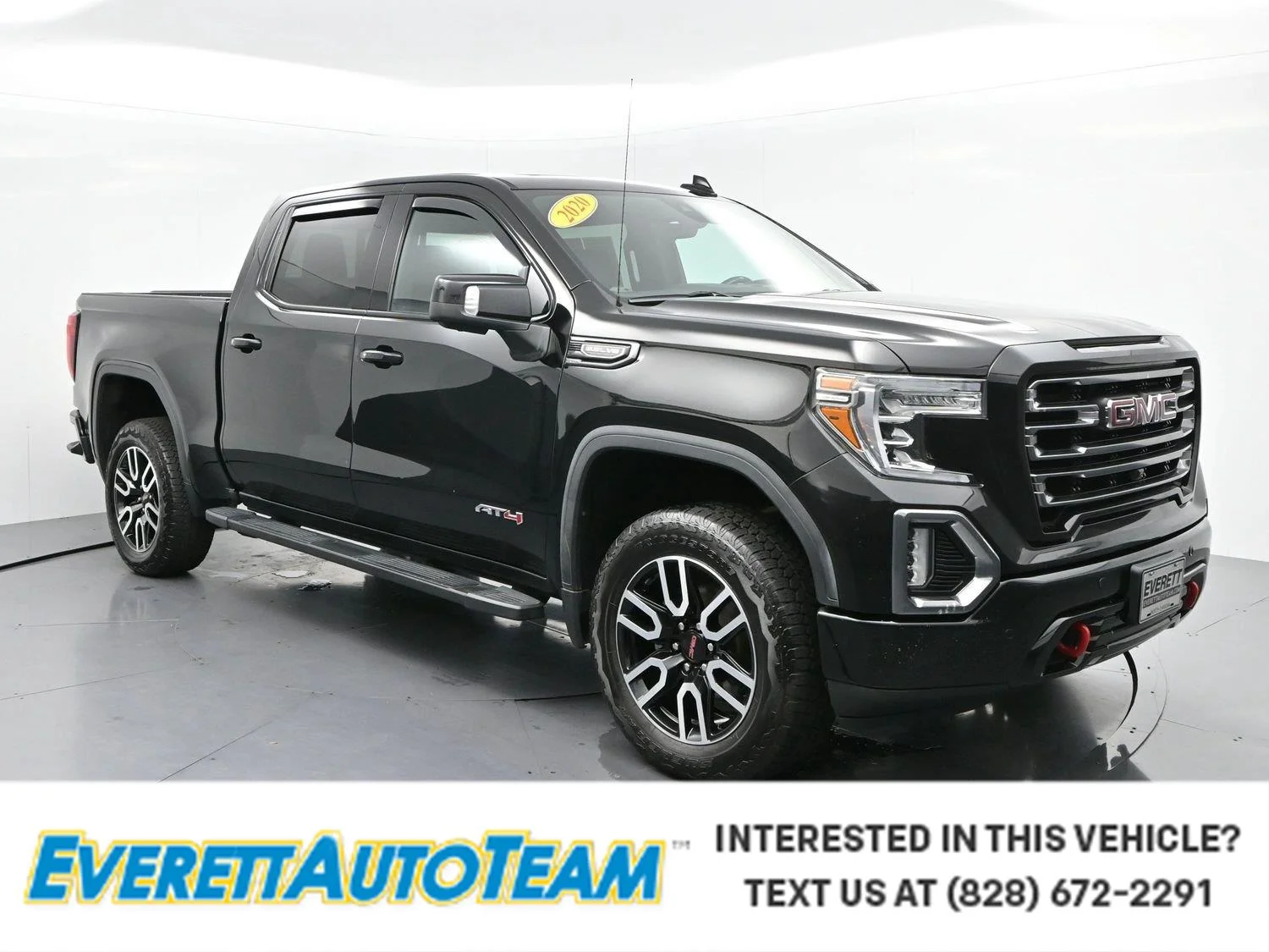 Used 2020 ONYX BLACK GMC AT4 image 1