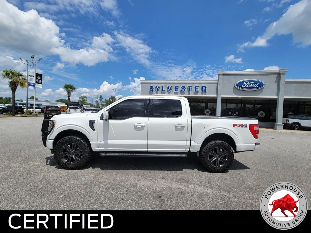 Used 2022 White Ford Lariat image 2